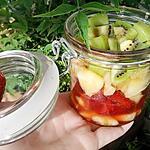 recette Verrine au 4 fruits de saison