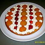 recette tarte/mascarpone/abricots/fraises