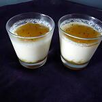 recette Panna cotta coulis de kiwis