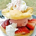 recette Chou gourmand aux fraises