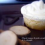 cupcakes : recette cupcake mangue & peche au miel et pain d epices