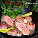 légumes : recette Filet mignon et ces petits légumes