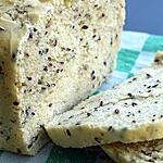 recette Pain huile d'olive et graines de lin
