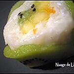 lait coco : recette Makis aux Fruits Exotiques