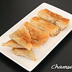 recette Bricks thon, pommes de terre et chèvre frais.