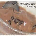 recette Glace chocolat praliné & ses pépites