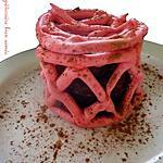 recette Fondant/coulant/mi-cuit au chocolat dans sa cage meringuée