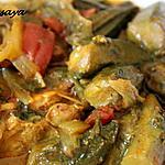 recette Tajine d'agneau aux gombos