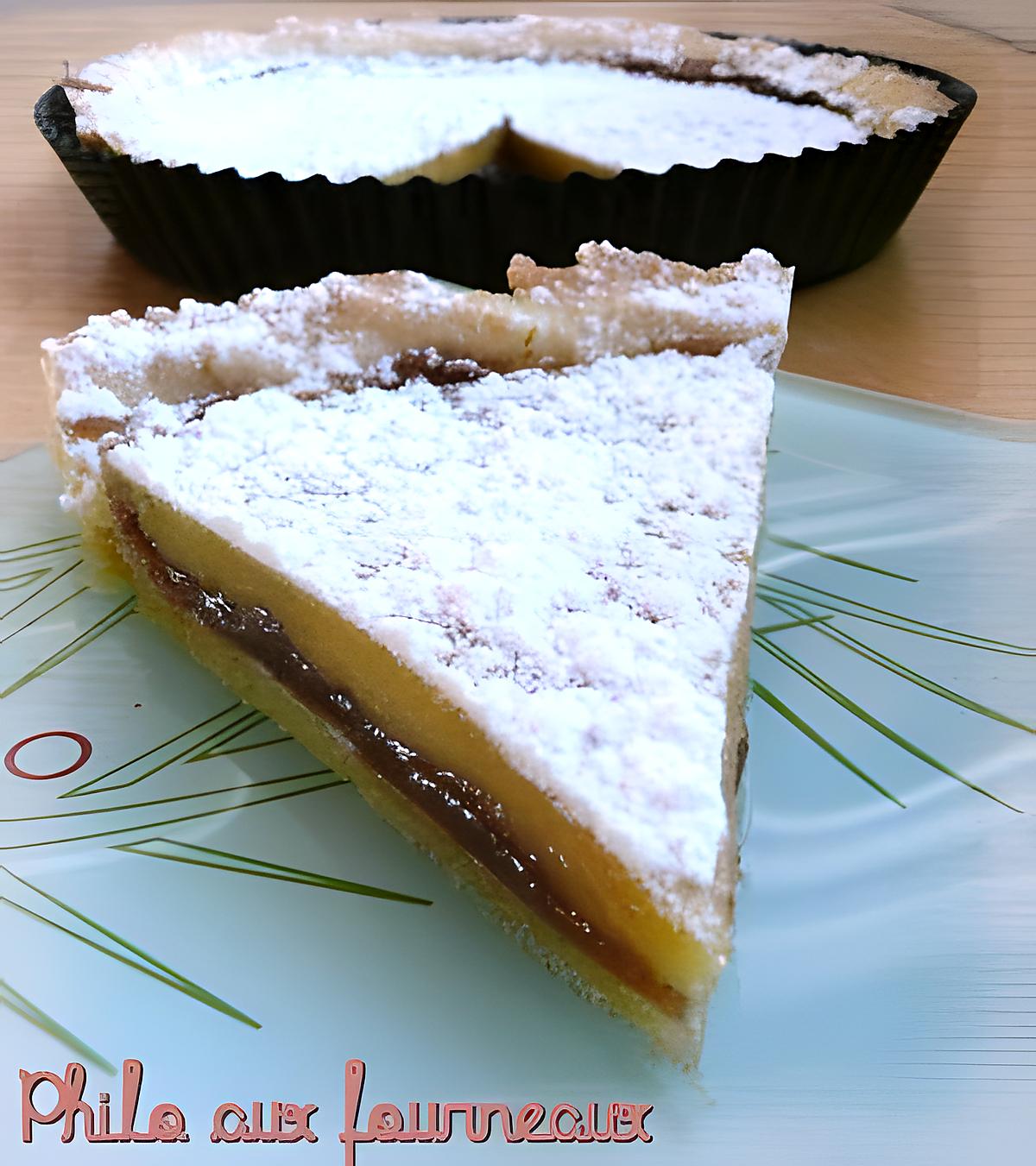 recette Tarte moelleuse à la châmande
