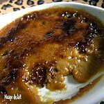 Crème : recette Crème brûlée à la Chicorée