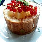 recette Charlotte ananas/rhubarbe