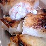 Cigares de ricotta et surimi