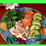 recette Salade de médaillons de langouste au pamplemousse