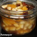 recette Tartare de fruits façon orientale
