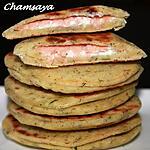 recette Mini galettes farcies au saumon fumé et philadelphia