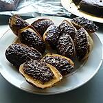 recette Madeleines à la vanille coque chocolat noix de coco