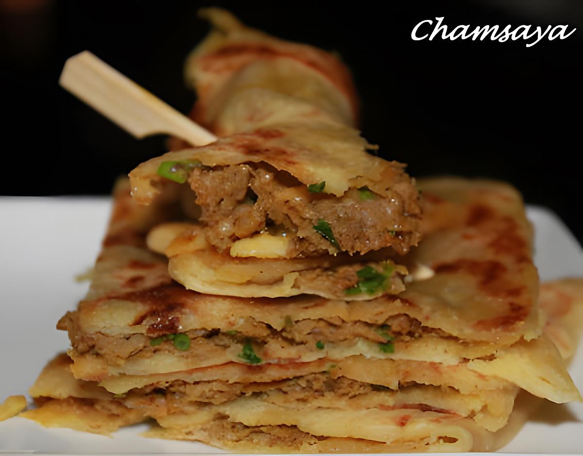 recette Msemmens à la kefta