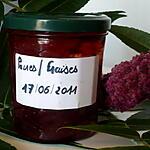 Confiture poires/fraises