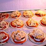 recette mini pizzas