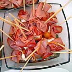 recette brochettes de melon mozzaréla bécon