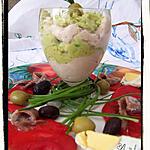recette Verrines guacamole et rillettes de thon de Siaskas
