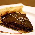 Crème fraîche : recette Tarte au chocolat et éclats d'amandes