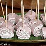 Fromage. : recette Roulades de jambons et au fromage