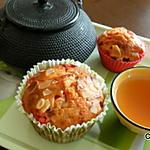 recette Muffins groseilles-pralines roses-amandes