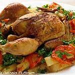 recette poulet et ses petits legumes