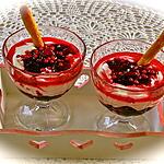recette COUPE AU FROMAGE BLANC ET CERISES AU SIROP
