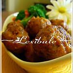 recette Boulettes de porc à l'indienne