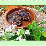 recette Aubergines  farcies au poivron rouge et  olives noires