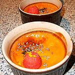 recette Oo Flans à la fraise Tagada ® ! :P