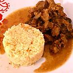 tajine d'agneau : recette tajine express d'agneau et pruneau accompagné de semoule et quinoa
