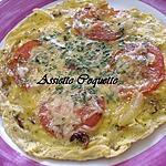 recette Omelette à la tomate