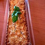 crumble : recette TARTE CRUMBLE TOMATES OIGNONS