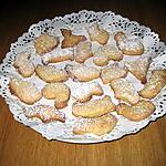 recette Biscuits à la vanille