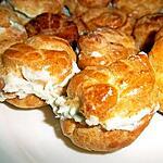 recette Choux au roquefort