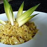 recette boulgour au lait de coco-ananas et curry