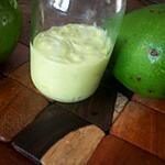 recette panna cotta avocat coco