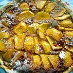 recette Tarte aux pommes flamande (avec pâte sucrée)