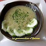 recette Crème de concombre
