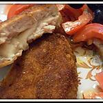 recette Escalopes de poulet panées à la mozzarella