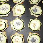 crevettes : recette Etoile courgette vache qui rit et crevette