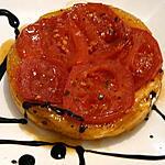 recette mini tarte tatin à la tomate