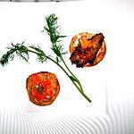 recette toasts apéritifs aux magret et aux tomates