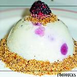 flan lait de soja : recette Flan rapide aux fruits rouges