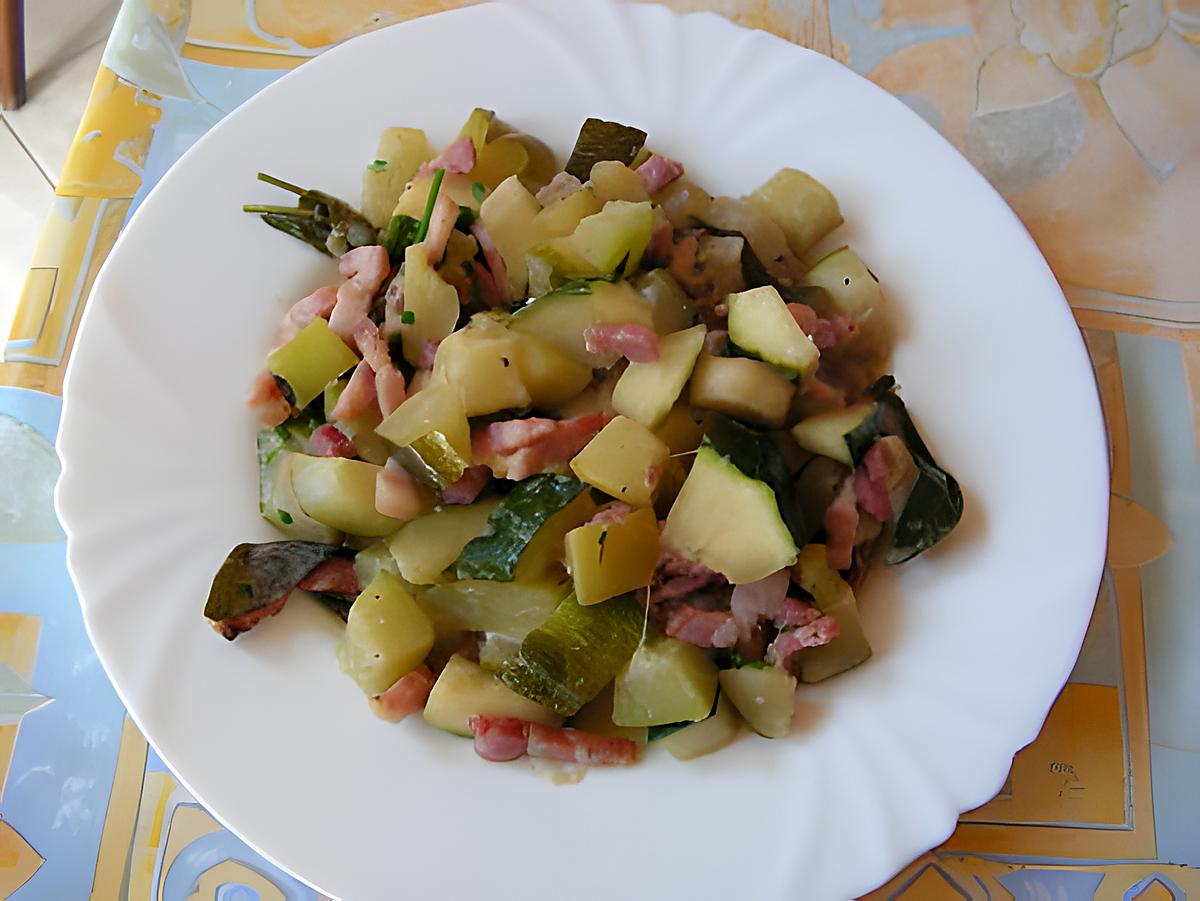 recette Courgette à la crème