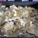 recette Raviolis sauce cepes et asperges blanches