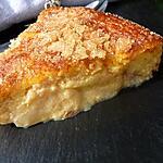 recette Gâteau pêches de vigne et fêves tonka